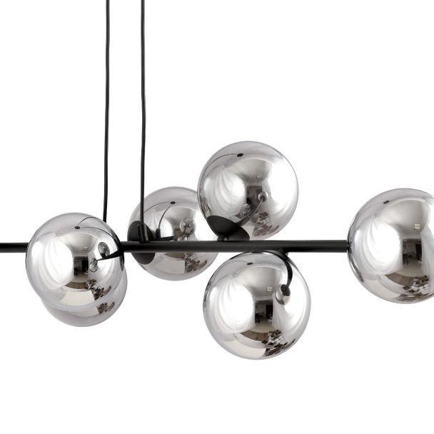 EMIBIG 875/8 LAMPA WISZĄCA ROSSI 8 BL GRAFIT