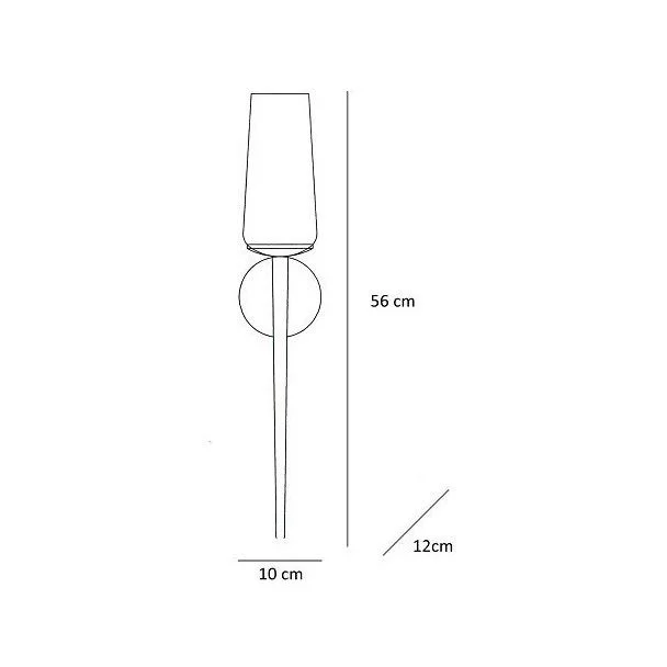 WYPRZEDAŻ BERELLA LIGHT BL0259 Nola Wall kinkiet Chrom E27