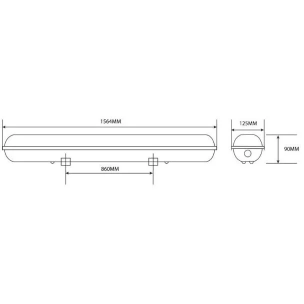 INQ WP06 Kobolt 258 EVG IP65 T8
