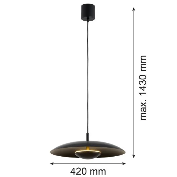 ARGON 8868 BOLTON lampa wisząca 1 pł.