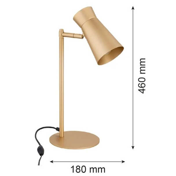 ARGON 8874 LORD lampka biurkowa 1 pł.