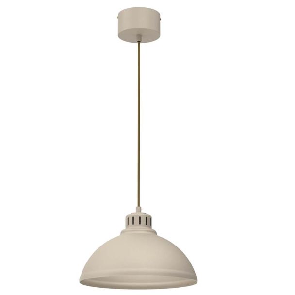 LUMINEX 8890 żyrandol Sven beige dia 300 mm 1xE27