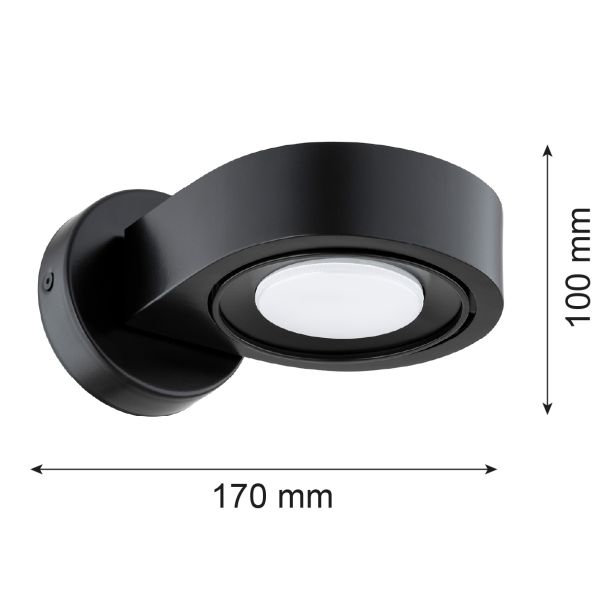 ARGON 8900 LOTUS kinkiet 1 pł.