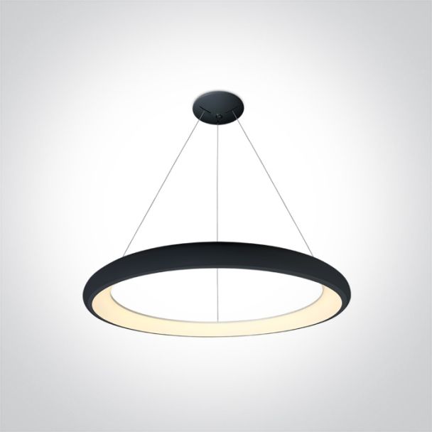 ONE LIGHT 62144NB/B/W Kedros lampa wisząca LED 3000K 50W czarna