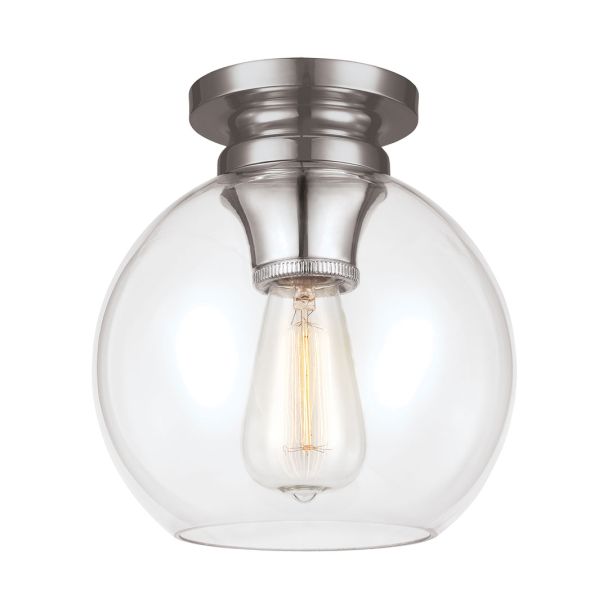 ELSTEAD Tabby FE-TABBY-F-PN 1 Light Flush Light