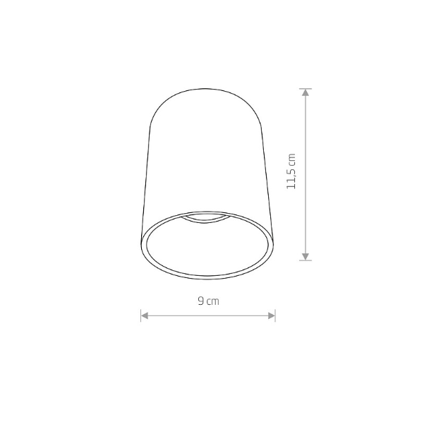 NOWODVORSKI EYE TONE 8932 lampa wewnętrzna punktowa natynkowa