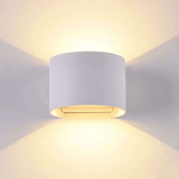 MAYTONI O573WL-L6W Outdoor Fulton Wall Lamp White