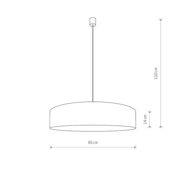 NOWODVORSKI 8947 TURDA lampa wisząca