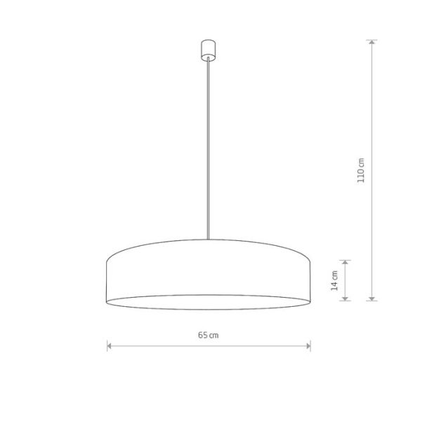 NOWODVORSKI 8950 TURDA lampa wisząca