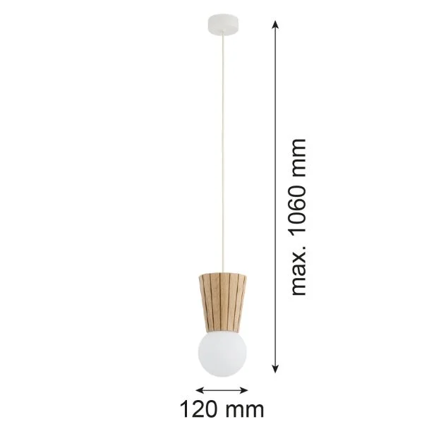 ARGON 8951 VOLANTE lampa wisząca 1 pł.