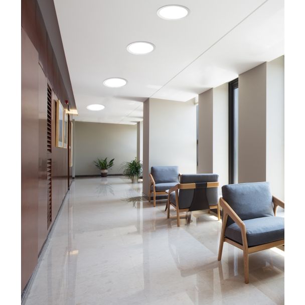 CANDELLUX 2245591 SP-03 WH 9W LED 230V oczko sufitowe lampa sufitowa PANEL LED STAŁA OKRĄGŁA ŚR. 170