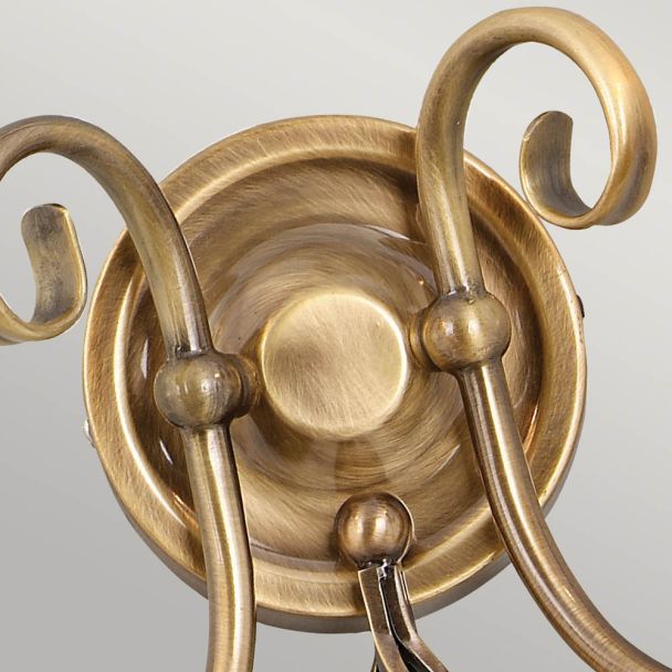 ELSTEAD ARTISAN ART2 AGD BRASS 2Lt Wall Light