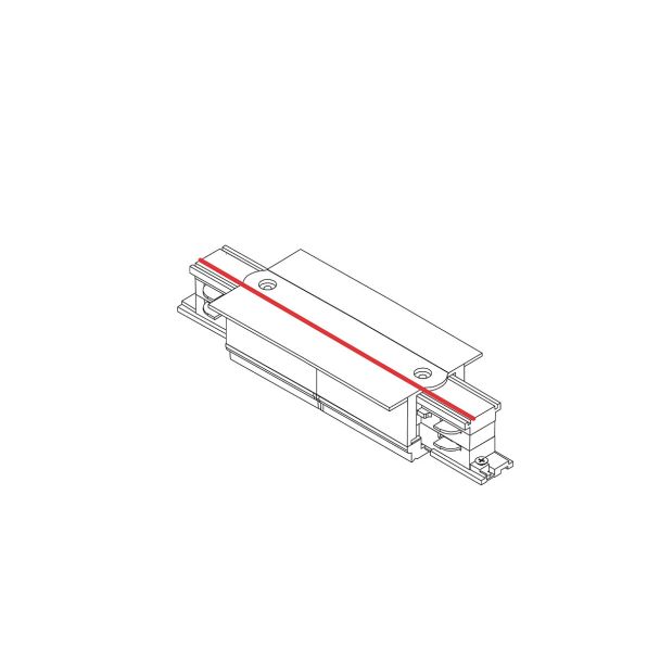 NOWODVORSKI CTLS REC POWER STRAIGHT CONNECTOR 8685 oświetlenie komercyjne systemy konfigurowalny akcesoria 3-fazowy