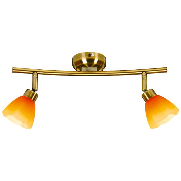 CANDELLUX 92-85811 KANGO LISTWA 2X40W G9 PATYNA/RAINBOW
