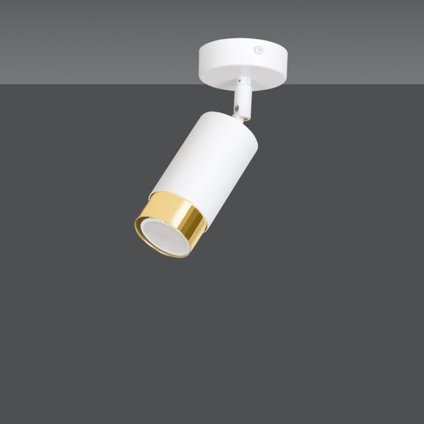 EMIBIG 963/1 LAMPA SUFITOWA HIRO 1 WH/GOLD