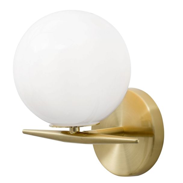Luces Exclusivas SORIA LE41784 LAMPA ŚCIENNA mosiądz