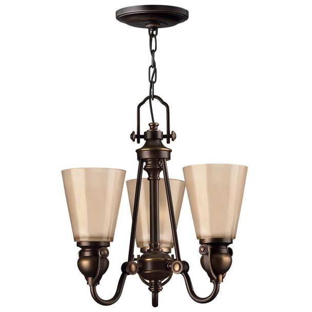 ELSTEAD MAYFLOWER HK/MAYFLOWER3 3Lt Chandelier