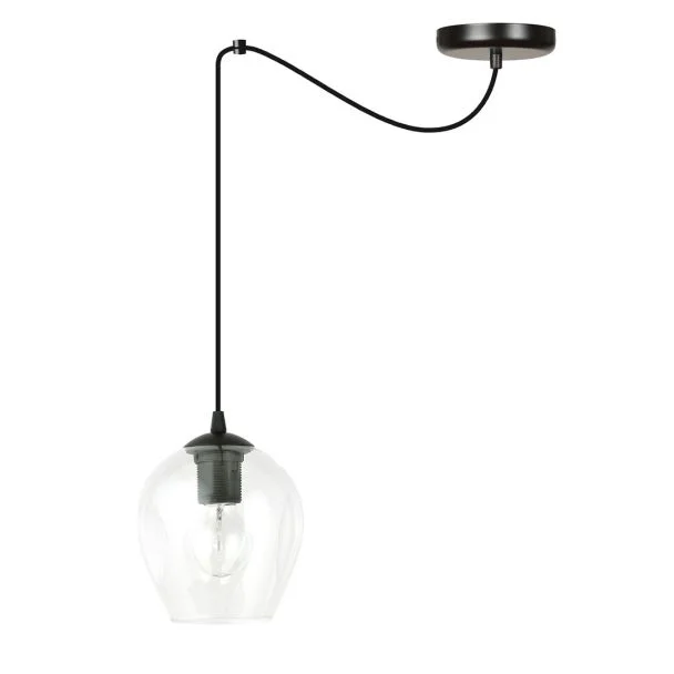 EMIBIG 756/1 LAMPA WISZĄCA LEVEL 1 BL TRANSPARENT