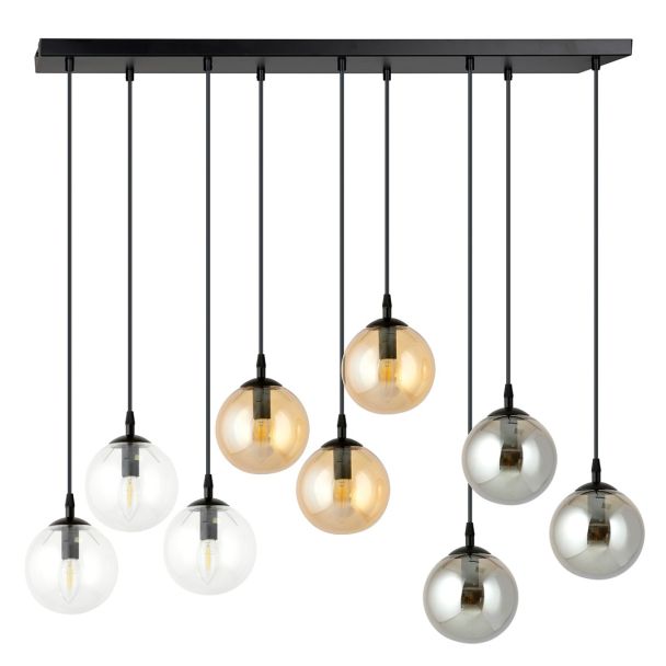 EMIBIG 714/9M1 LAMPA WISZĄCA COSMO 9 BL MIX1