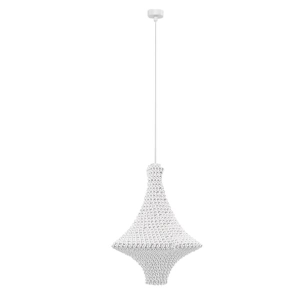ANTIGO Lampa wisząca Alda S - Biała (300 mm) 5114
