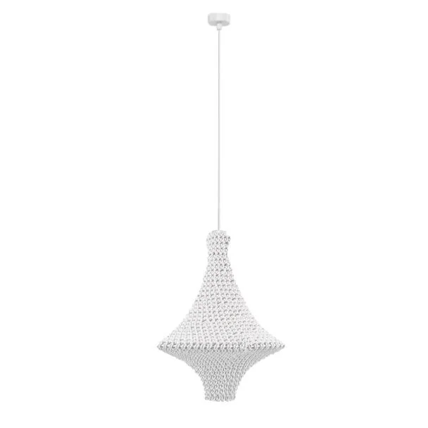 ANTIGO Lampa wisząca Alda S - Biała (300 mm) 5114