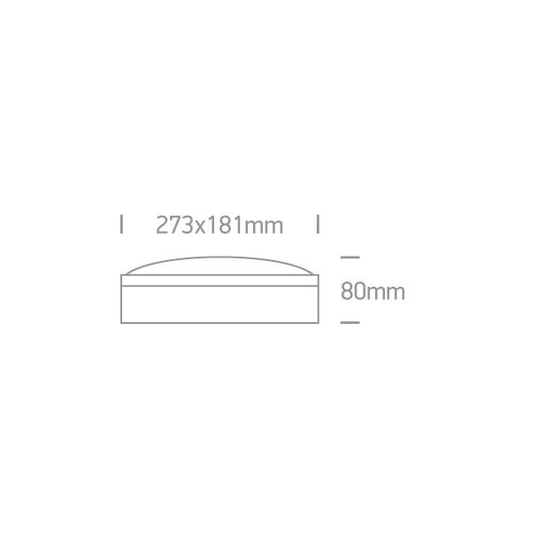 ONE LIGHT 67204B/AN Paximada plafon zewnętrzny antracyt 2x20W E27
