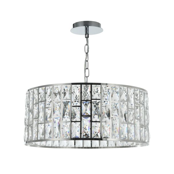 MAYTONI MOD184-PL-04-CH Modern Gelid Chandelier Chrome
