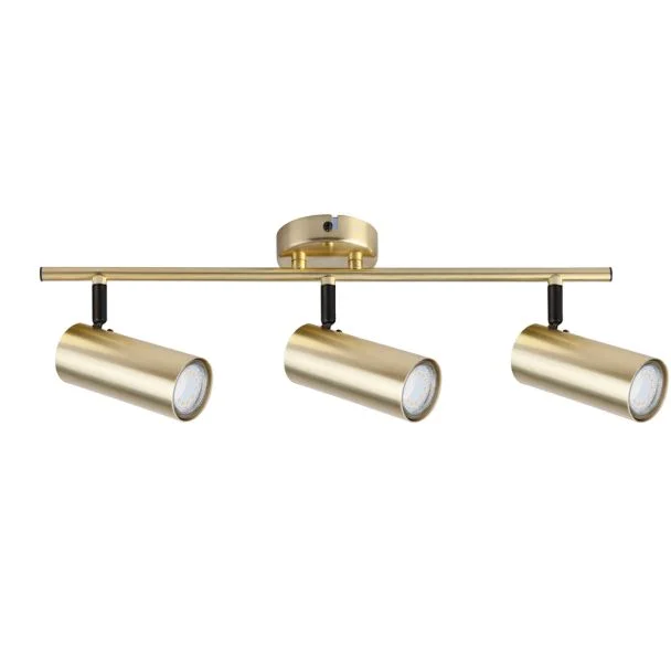 CANDELLUX 93-01733 COLLY LAMPA SUFITOWA MOSIĄDZ 3X15W GU10 KLOSZ MOSIĄDZ