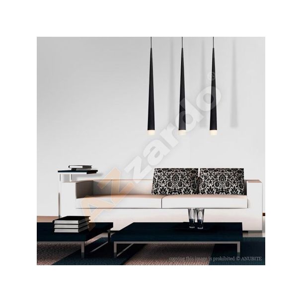 AZZARDO MD1220B-3-BK / AZ0118 Stylo 3 (black) Lampa wisząca