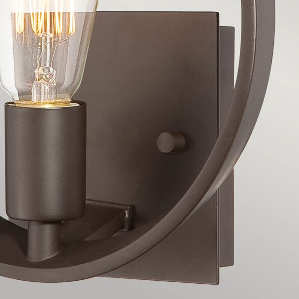 ELSTEAD Theater Row QZ-THEATER-ROW1WT 1 Light Wall Light - Western Bronze