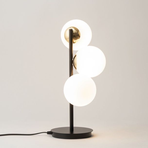SIGMA 50364 lampka Piano czarny mosiądzowany