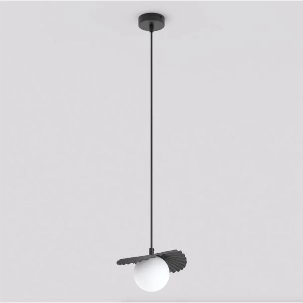 EMIBIG 1758/1 FLORA 1 BLACK OPAL Lampa wisząca