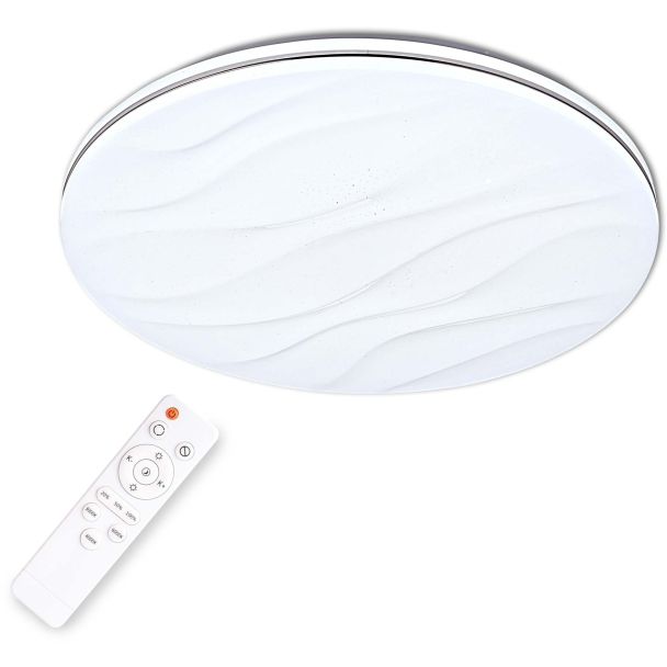 POLUX 310798 Plafoniera Led Desert 38cm z pilotem