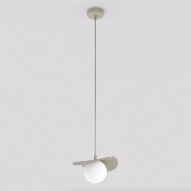 EMIBIG 1760/1 FLORA 1 MOKKA OPAL Lampa wisząca
