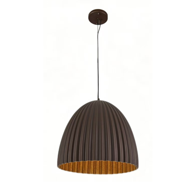LIGHT PRESTIGE LP-0809/1P CF Lampa wisząca Elva 50 cm coffee