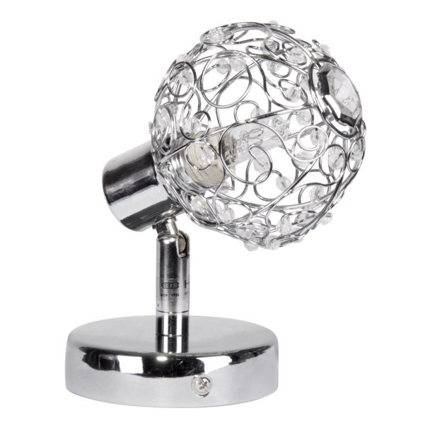 CANDELLUX 91-13637 COLLAR KINKIET 1X40W G9 CHROM