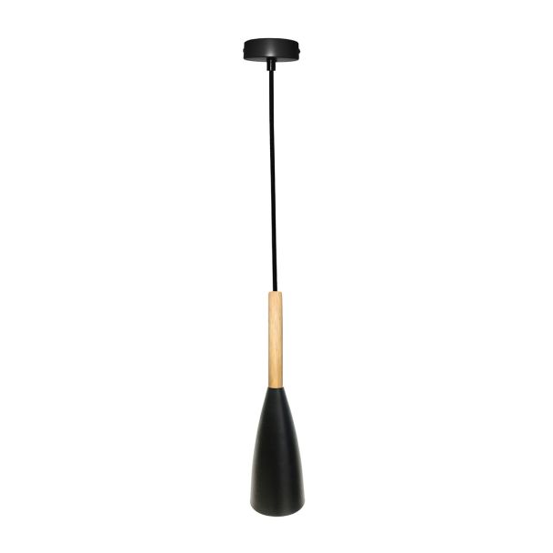 CANDELLUX 50101264 LAMPA WISZĄCA TROSA 1 CZARNY