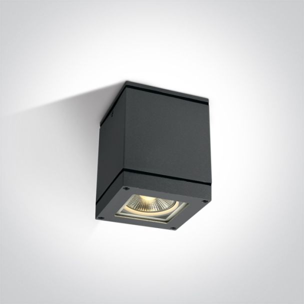 ONE LIGHT 67132D/AN Lilea zewnętrzny kinkiet antracyt 75W PAR30 E27