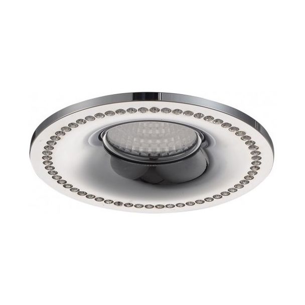 AZZARDO NC1767R-CH / AZ1614 Simon Round (chrome) Oczko sufitowe