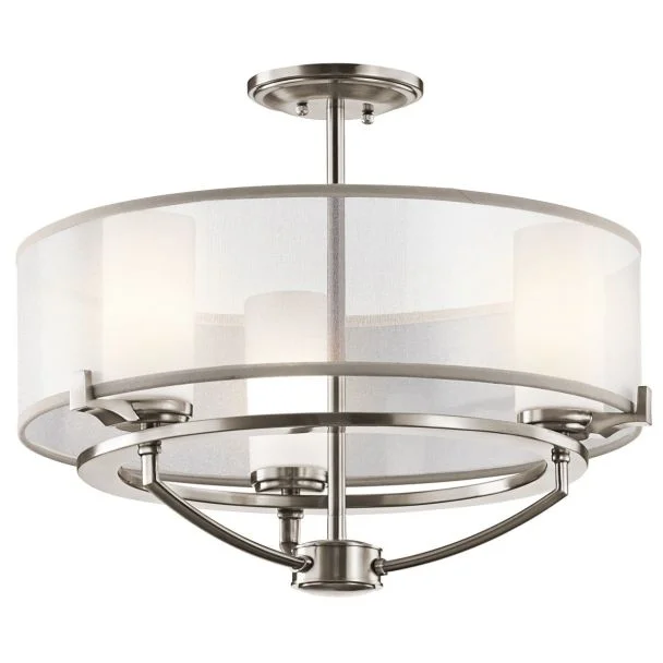 ELSTEAD SALDANA KL/SALDANA3 3Lt Chandelier/Semi-Flush