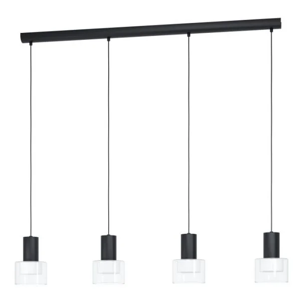 EGLO 39726 LAMPA MOLINEROS OPRAWA WISZĄCA HL/4 GU10 SCHWARZ/KLAR/WS MOLINEROS