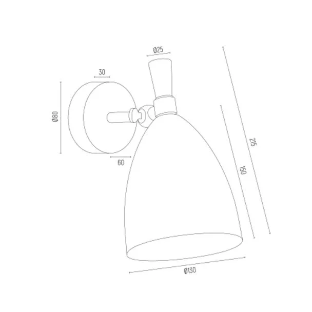 ARGON CHARLOTTE 4700 kinkiet 1 pł.