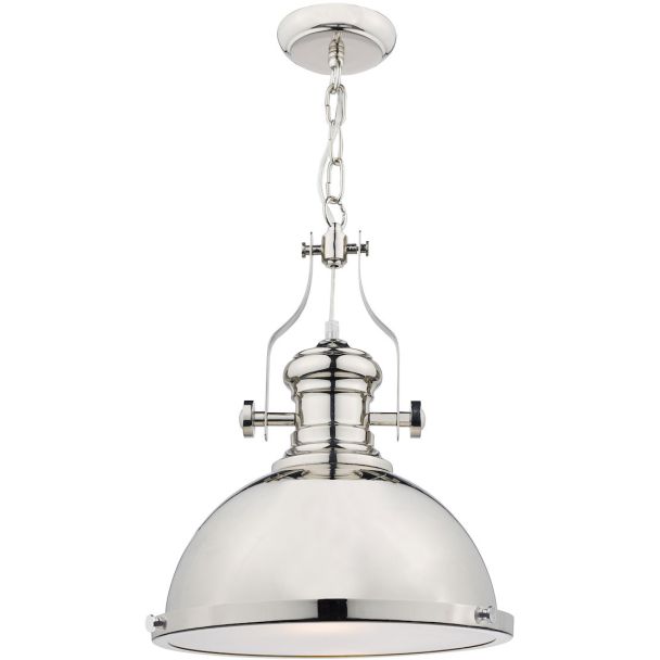 DAR ARO0138 ARONA 1LT PENDANT POLISHED CHROME