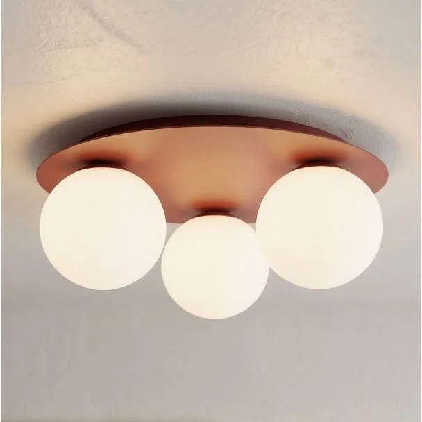 EMIBIG 1688/3 SOLAR 3 BURGUNDY OPAL LAMPA SUFITOWA