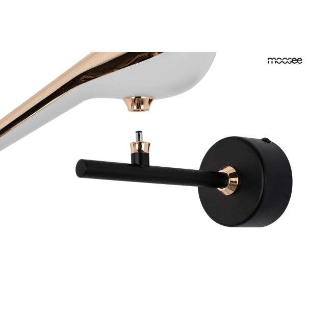 MOOSEE MSE010100292 MOOSEE lampa ścienna BIRD złota