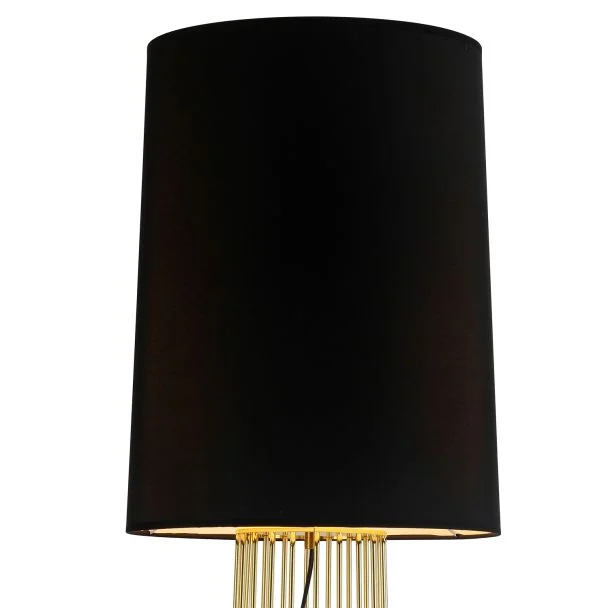 Step into design MF1235 Lampa podłogowa FILO-1 czarno - złota 145 cm