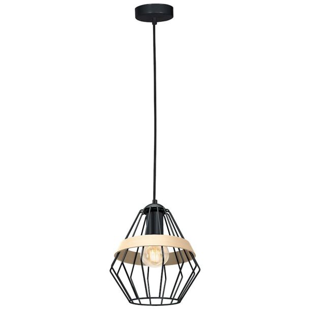 MILAGRO MLP5524 CLIFF BLACK 1xE27 60W