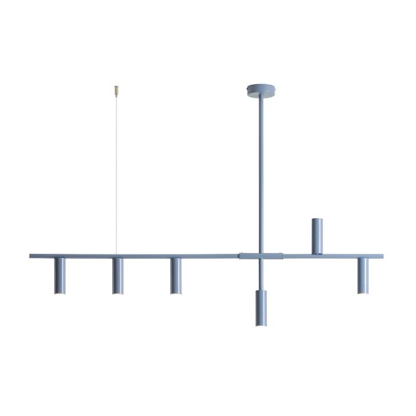 ALDEX 1104K16 LAMPA WISZĄCA TREVO 6 DUSTY BLUE