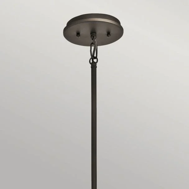 ELSTEAD Emory KL-EMORY-P-M-OZ 4 Light Chandelier/Semi Flush - Olde Bronze