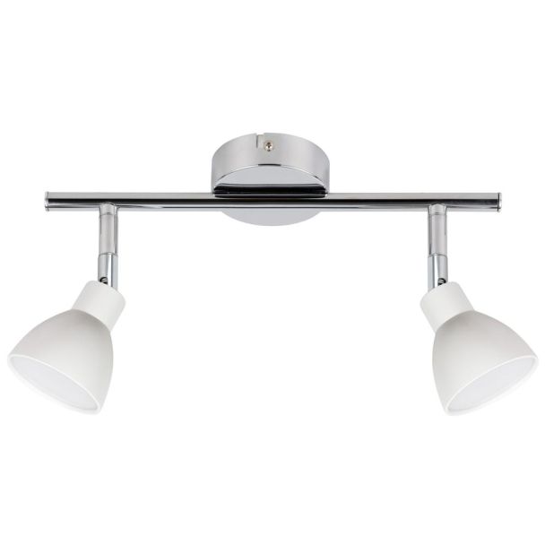 CANDELLUX 92-67555 ROY LISTWA 2X5W LED COB GŁÓWKA OKRĄGŁA 1E Z PRZEGUBEM KD SYSTEM BIAŁY